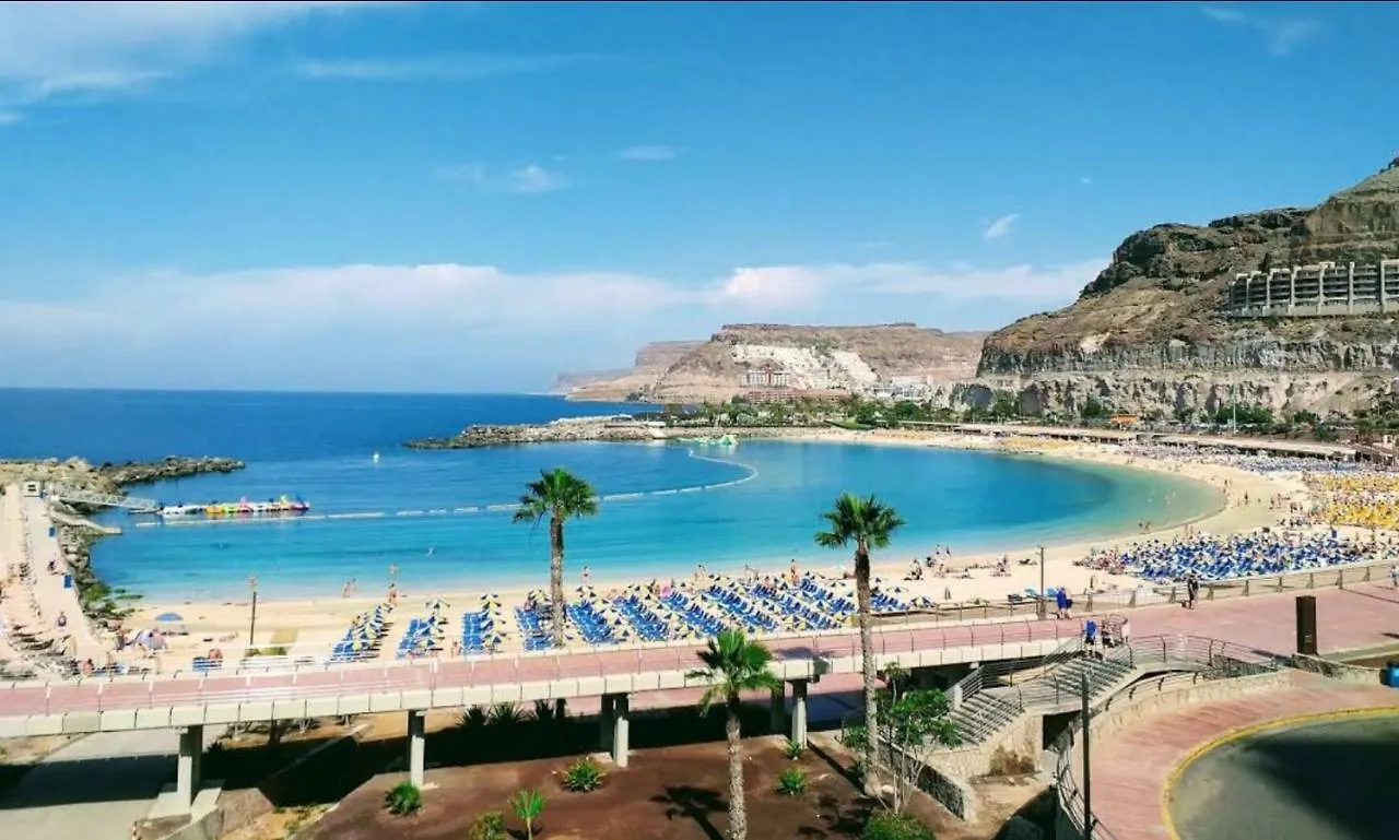Appartement Deluxe 3 Rooms74M2,2Air Condit 2Tv Seaview On Amadores,2 Heatpools, Parking, 600 Mb,Dishwasher,2Lift,,3 Beaches Playa Del Cura